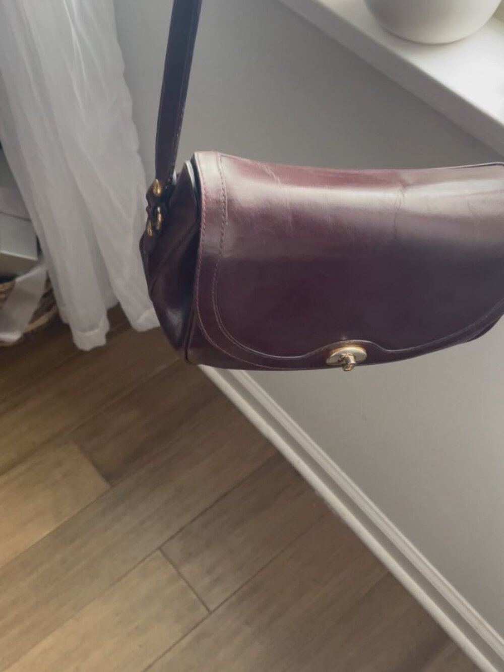 Bally Mahogany Crossbody - Picture 16 of 16